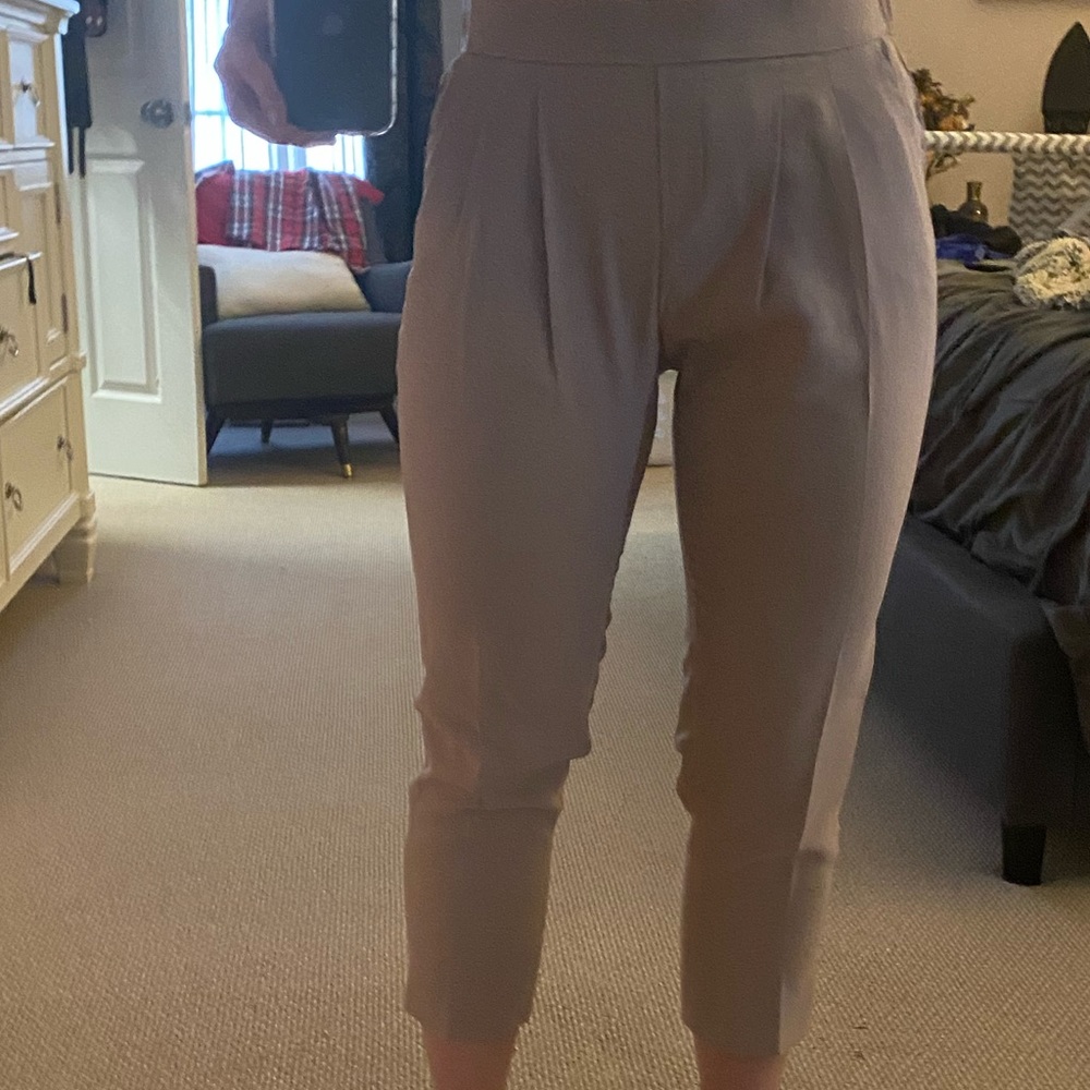 Shinestar capri tan dress slacks NWT